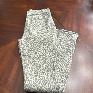 Pacsun Leopard High Rise Cotton Spandex Leggings Size 25